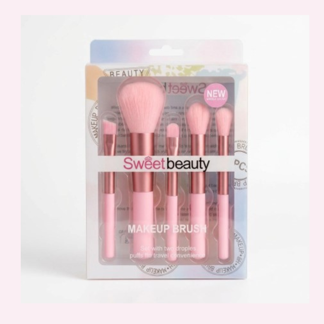 Sweet Beauty high quality makeup brush set with cosmetic storage box