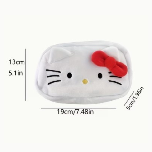 Hello Kitty single compartment pencil case for girls